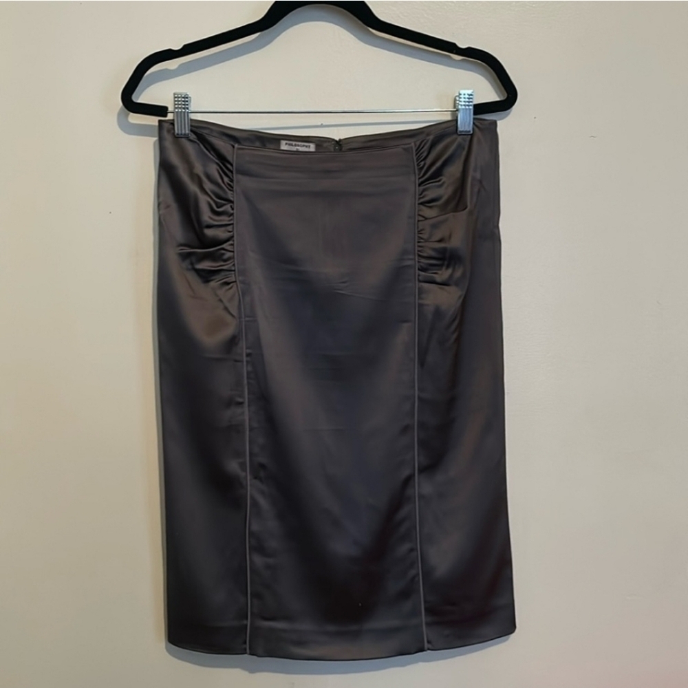 Philosophy di Alberta Ferretti Black Pencil Skirt